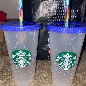 Starbucks 2020 Color Changing Confetti Cups